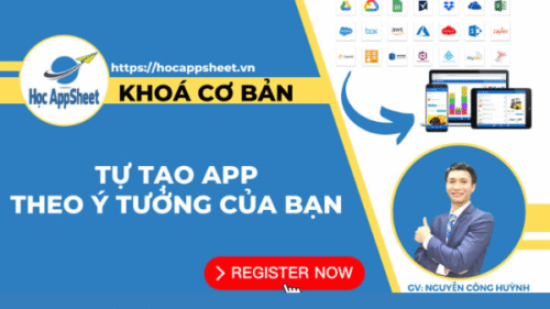 Học AppSheet Cơ Bản