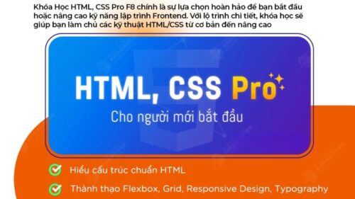Khóa Học F8 – HTML CSS Pro Cho Người Mới Bắt Đầu