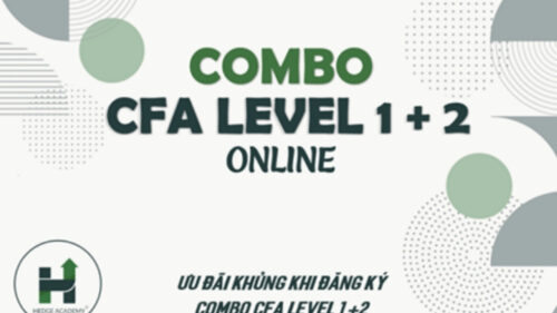 Combo 2 Khóa Học CFA Level 1 Và 2 Của Hedge Academy