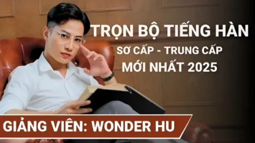 Trọn Bộ Tiếng Hàn Sơ Cấp Trung Cấp Mới Nhất - Mẹ Hú (Wonder Hu)