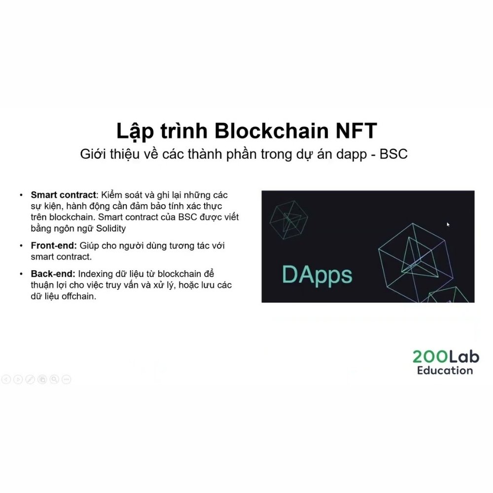 Khoá học Lập Trình Blockchain NFT Marketplace, Web3 Khoa hoc Lap Trinh Blockchain NFT Marketplace Web3