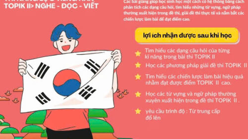 Sejong Cyber University - Kỳ Thi Năng Lực Tiếng Hàn Topik II - Nghe + Đọc + Viết