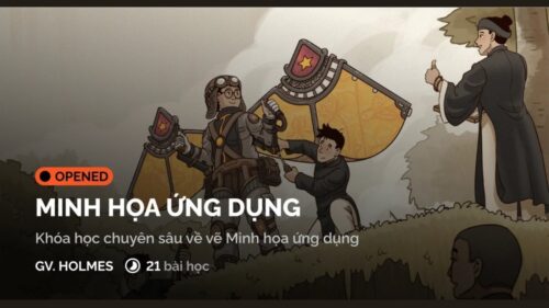Khóa Học Minh Họa Ứng Dụng - Học Vẽ Sáng Tạo Cùng Digiart Academy