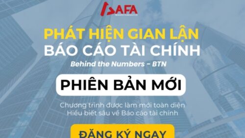 Khoá Học Phát Hiện Gian Lận Báo Cáo Tài Chính - Behind The Numbers