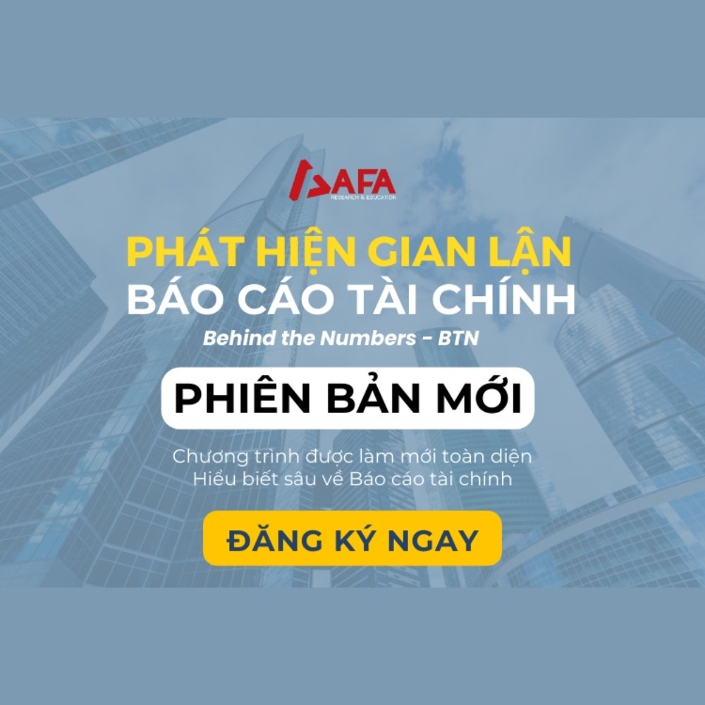 Khoá Học Phát Hiện Gian Lận Báo Cáo Tài Chính - Behind The Numbers Khoa Hoc Phat Hien Gian Lan Bao Cao Tai Chinh Behind The Numbers