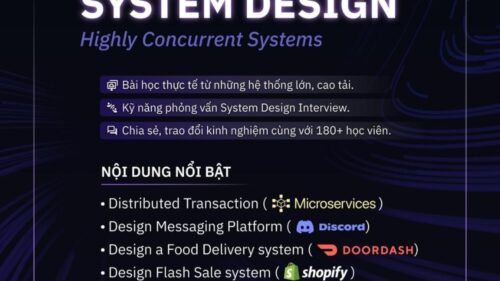 Khoá Học System Design: Highly Concurrent Systems Ronin Engineer