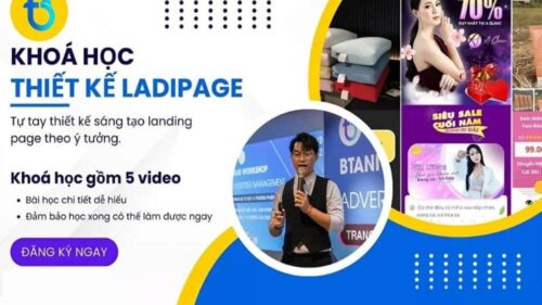 Khóa Học Thiết Kế Ladipage 2024 Cùng Bùi Quốc Bảo - Tạo Landing Page Chuyên Nghiệp