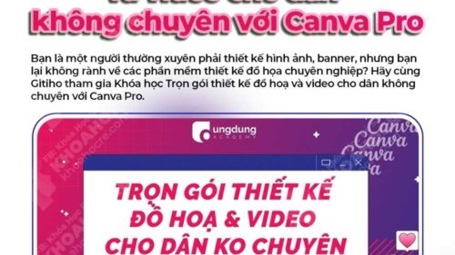 Trọn Gói Thiết Kế Đồ Hoạ Và Video Cho Dân Không Chuyên Với Canva Pro | G-Multimedia