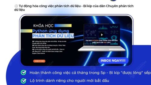 Python For Data Analysis & Machine Learning - Học Phân Tích Dữ Liệu và Học Máy với Python Cole.vn