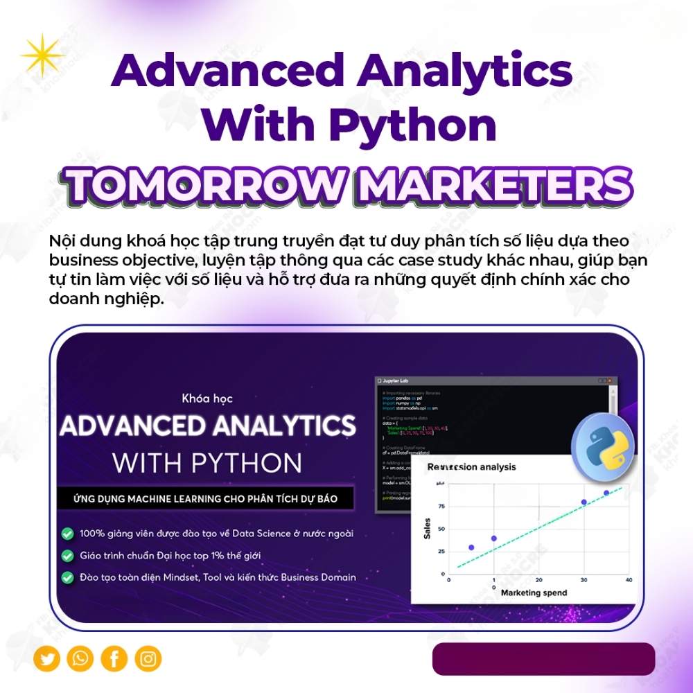 Advanced Analytics with Python Mới Nhất Cùng Tomorrow Marketers Advanced Analytics with Python Moi Nhat Cung Tomorrow Marketers