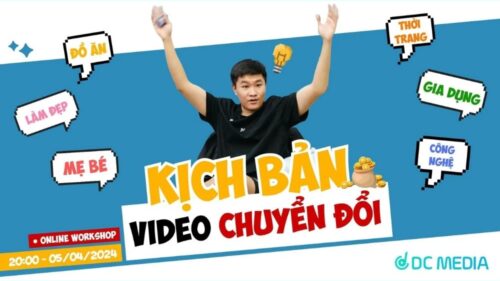 Buổi Workshop Kịch Bản Video Chuyển Đổi 2024 Cùng Duy Muối