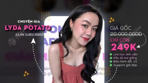 Khóa Học TikTok Shop Mỹ Affiliate Giấu Mặt Thực Dụng Cùng Lydapotato