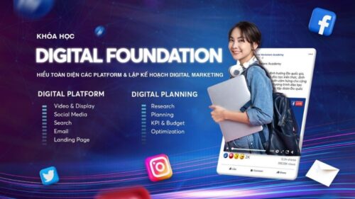 Khóa Học Digital Foundation Mới Nhất Cùng Tomorrow Marketers