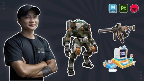 Tự học 3D Hard Surface - Khóa học 3D dành cho người mới với Maya | Vũ Mạnh Cường